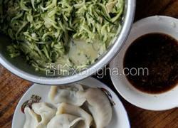 白菜韭菜肉饺子