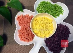 蛋炒紫薯米的做法图解4