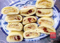 糯米风味腊肠豆渣馒头卷的做法图解19