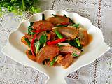 香蒜炒腊肉