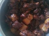 红烧肉鸡腿