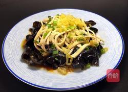 野山椒拌千张木耳的做法图解8