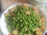 毛豆炒臭豆腐