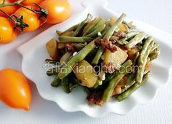 土豆豆角炒肉