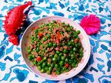 肉末炒豌豆