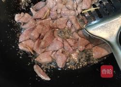 柿子椒炒猪肝的做法图解5