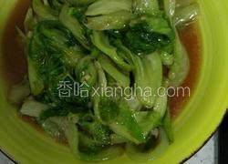 耗油蒜泥生菜