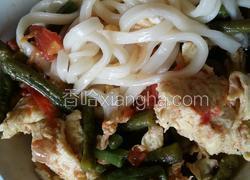豆角西红柿鸡蛋面