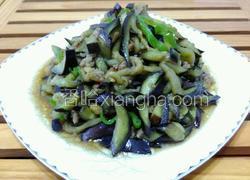 肉末炒茄丝