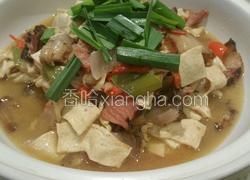 千叶豆腐炖腊肉