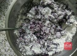 紫薯饼的做法图解3