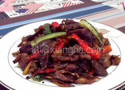 孜然香辣鸭胗