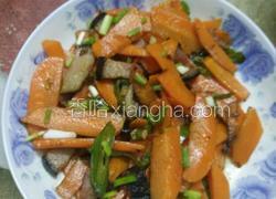 胡萝卜腊肉
