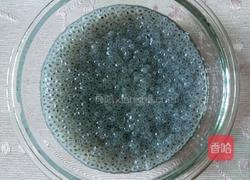 椰奶西米黑珍珠的做法图解2
