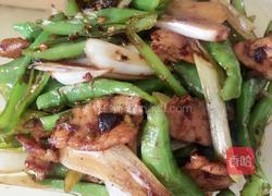 豆豉茭头爆肉片的做法图解5