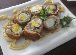 香酥猪肉芝士卷
