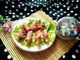 煎金针菇培根卷