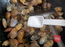 炒花蛤的做法图解6