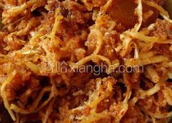 腌肉萝卜丝