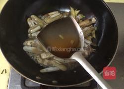 炒蛏子的做法图解7