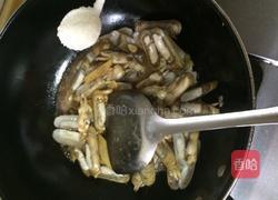炒蛏子的做法图解9