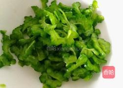 苦瓜煎蛋的做法图解4