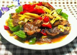 葱爆牛肉片