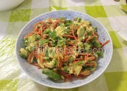 青椒胡萝卜炒蛋