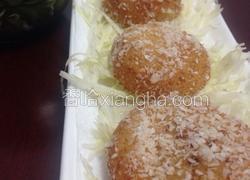 奶油糯米球 味道香甜软糯可口