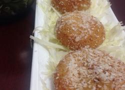 奶油糯米球 味道香甜软糯可口