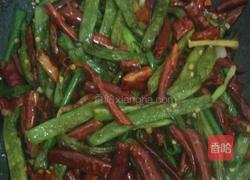 干煸四季豆的做法图解5