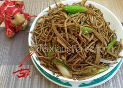 爆炒豆腐丝