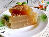 姜汁红糖千层马蹄糕