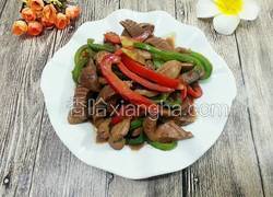 青椒炒腰花