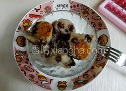 蛋黄五香咸肉粽