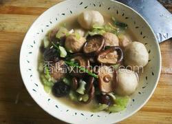香菇焖肉丸
