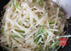 青椒土豆丝的做法图解4