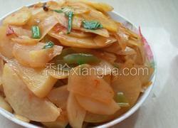 土豆片炒西红柿
