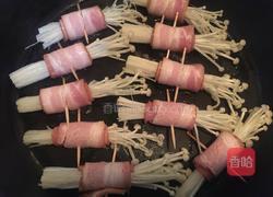 培根金针菇卷的做法图解10