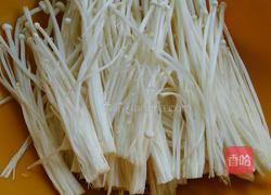 凉拌黑木耳金针菇（降血压的菜)的做法图解4