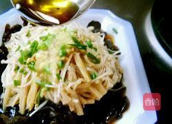 凉拌黑木耳金针菇（降血压的菜)的做法图解14