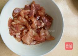 蒜苔炒肉的做法图解2