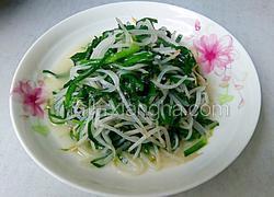 韭菜炒芽菜