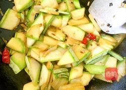素炒西葫的做法图解3