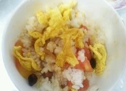 西红柿鸡蛋拌饭