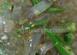 辣椒炒凉粉皮