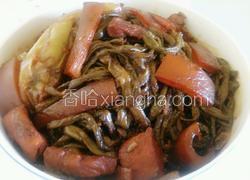 东北烀豇豆尖椒咸菜