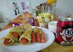 生姜饼卷火腿