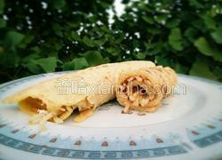 土豆丝燕麦蛋饼卷