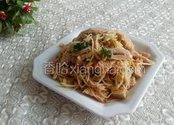 大豆芽调面筋